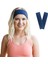 Saç Bandı 2li Kadın Erkek Spor Pamuk Likra Bandana Fitness Tenis Koşu Yürüyüş Trekking Makyaj Yüz Cilt Temizliği Bandi Outdoor Yoga Pilates Ter Alın Kafa Bandı Headband Hairband Seti 1