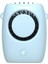 USB Mini Soğutma Asma Boyun Fanı Seyahat Için Tembel Spor Fanı - Mavi (Yurt Dışından) 1