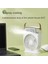 Fan USB Kişisel Hava Soğutucu Mini Nemlendirici Misting Fan-Beyaz (Yurt Dışından) 2