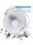 Taşınabilir Mini Soğutma Fanı Şarj Edilebilir Fan 3 Hız Ayarlanabilir 360° (Yurt Dışından) 5