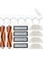 Aksesuar Seti Paçavra Su Deposu Fırça Paspas Hepa Filtresi 1c STYTJ01ZHM Mi Robot Vakum Paspas Yedek Parça (Yurt Dışından) 1
