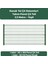 TEL ÇİT SİSTEMLERİ 1 ADET PANEL TAKIM (1 ADET PANEL ÇİT TELİ 50X250 CM + 1 ADET PANEL ÇİT DİREĞİ 50 CM) 1