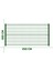 ÇİT SİSTEMLERİ PANEL ÇİT TAKIM AVANTAJ PAKET YEŞİL(8 ADET PANEL ÇİT TELİ 100X250 CM + 8 ADET PANEL ÇİT DİREĞİ 100 CM) 2