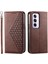 Oppo Oppo 12 Pro 5g Için Flip Case Standı El Kayışı Eşkenar Dörtgen Şekli Günlük Kullanım (Yurt Dışından) 1