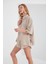 Taş Müslin Kadın Oversize Gömlek | EK1006965-6965 2