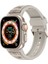 Watch Ultra 49MM Redclick KRD-117 Hava Alabilen Delikli Metal Desenli Silikon Kordon 1