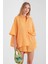 Oranj Müslin Kadın Oversize Gömlek| EK1006965-6965 1