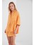 Oranj Müslin Kadın Oversize Gömlek| EK1006965-6965 2
