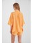 Oranj Müslin Kadın Oversize Gömlek| EK1006965-6965 4
