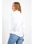 Beyaz Poplin Kadın Gömlek| EDI100166847-6847 4