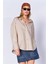 Taş Kadın Çizgili Oversize Gömlek| EK1007430-7430 2