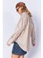 Taş Kadın Çizgili Oversize Gömlek| EK1007430-7430 5