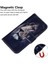 IPhone 15 Pro Cüzdan Boyalı Pu Deri Kart Yuvaları Için Flip Case (Yurt Dışından) 5