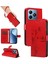 Realme C61 Kabartmalı Kelebek ve Kart Yuvası Cüzdan Telefon Kılıfı (Yurt Dışından) 1