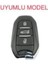 Peugeot 208 308 508 2008 3008 5008 Rifter Anahtar Koruma Kılıfı Anahtarsız Çaliştırma Krom Detaylı 2