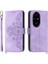 Onur Için Flip Case 200 Pro Çoklu Kredi Kartı Yuvaları Bileklik Kabartmalı (Yurt Dışından) 1