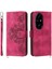 Onur Için Flip Case 200 Pro Çoklu Kredi Kartı Yuvaları Bileklik Kabartmalı (Yurt Dışından) 1