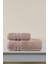 Serenity %100 Pamuk Premium 2'li Havlu Seti Kahve 50x90 - 70x140 1