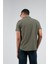 Haki Erkek Slim Fit Apaş Yaka Yazlık Gömlek| EE1007927-7927 5