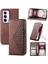 Oppo Oppo 12 Pro 5g Için Flip Case Standı El Kayışı Eşkenar Dörtgen Şekli Günlük Kullanım (Yurt Dışından) 1