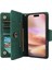 IPhone 16 Için Kılıf Fermuar Cüzdan Kapak Kart Tutucu Manyetik Deri ile (Yurt Dışından) 5
