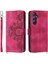 Samsung Galaxy M54 Bileklik Kabartmalı Çoklu Kredi Kartı Için Flip Case (Yurt Dışından) 3