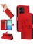 Xiaomi Redmi Için Kılıf 13 4g Kabartmalı Kelebek ve Kart Yuvası ile Yüksek (Yurt Dışından) 1