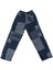 Özel Tasarım %100 Pamuklu Unisex Çocuk Jeans Patchwork Pantolon 5