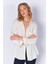 Naturel Cepli Keten Efektli Kadın Gömlek| MKS163420-01-3420 1