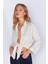 Naturel Cepli Keten Efektli Kadın Gömlek| MKS163420-01-3420 3