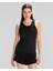 Survivor Woman Tank 1 Kadın Siyah-Kırmızı Regular Fit Atlet 1