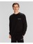 Authentic Hope Erkek Siyah Regular Fit Sweatshirt 2