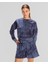 Authentic Rosemary Sweathshirt Kadın Mavi Regular Fit Sweatshirt 3