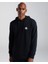 Authentic Hensol Erkek Siyah Regular Fit Hoodie 1