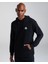 Authentic Hensol Erkek Siyah Regular Fit Hoodie 3