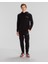 Authentic Theo Erkek Siyah Regular Fit Hoodie 1