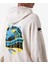 Authentic Zefiro Warner Bros - Batman Erkek Ekru Regular Fit Hoodie 2