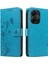 Xiaomi Redmi Için Kılıf 13 4g Kabartmalı Kelebek ve Kart Yuvası ile Yüksek (Yurt Dışından) 1