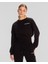 Authentic Jessa-Wmn-Sweatshirt Kadın Siyah Regular Fit Sweatshirt 1
