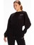 Authentic Jessa-Wmn-Sweatshirt Kadın Siyah Regular Fit Sweatshirt 2