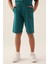 Authentic Chaim Erkek Çocuk Mavi-Yeşil Regular Fit Şort 1