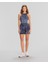 Authentic Nao Tank Top Kadın Mavi Comfort Fit Atlet 1