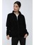 Basic Polar Pocket Cardi W Siyah Kadın Sweat Shirt W-Sn158 v3 1