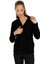 Basic Polar Pocket Cardi W Siyah Kadın Sweat Shirt W-Sn158 v3 3