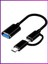 USB 3.0 Type C ve Micro USB Otg Adaptör 2