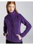 Logo Vavaux 2 Slim Kadın Mor Slim Fit Polar 2