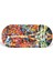 Afremov Paris Desenli 160x350 mm Oval Metal Dekoratif Sunum Tepsisi - Çok Renkli 3