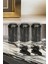 EFB0450 Silindir Saklama Kabı Ø105 3 Lü Set, Marble Black 1