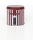 Patisserie Desenli 3'lü Set Oval Saklama Kabı 108X150X130 mm 1,7 Lt EFB07I2 2