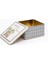 ER028-2G Forrest Grey Desenli Kare Metal Saklama Kabı 20X20 cm 3